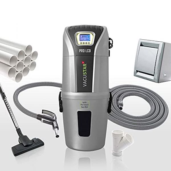 Vacustar Zentralgerät Pro-LCD 643 mit Zubehör